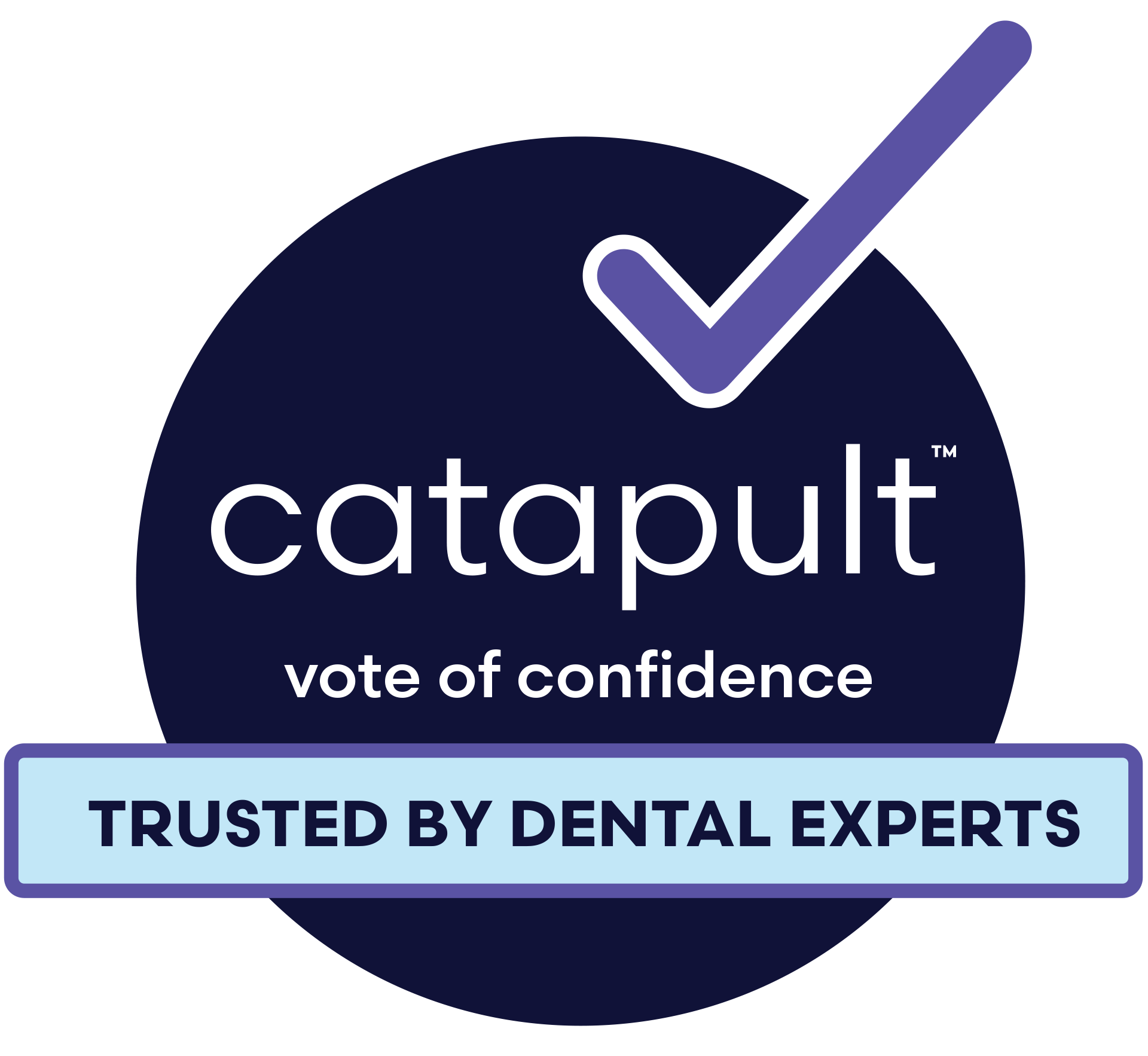 Catapult Education Vote of Confidence — Trusted by Dental Experts